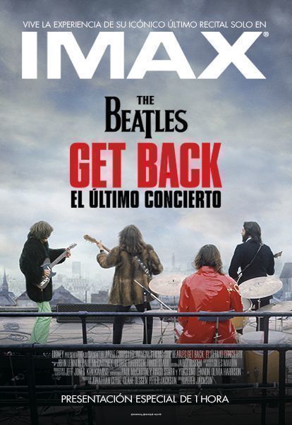 Get Back The Beatles - concierto exclusivo en IMAX